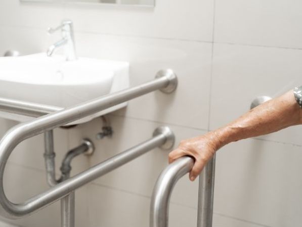 Bathroom support bars