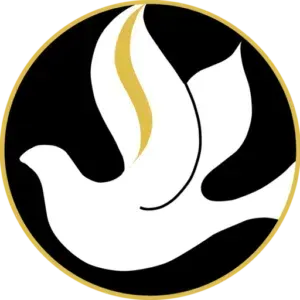Paloma Vineyard’s dove logo set against a transparent background, reflecting grace, heritage, and authenticity.