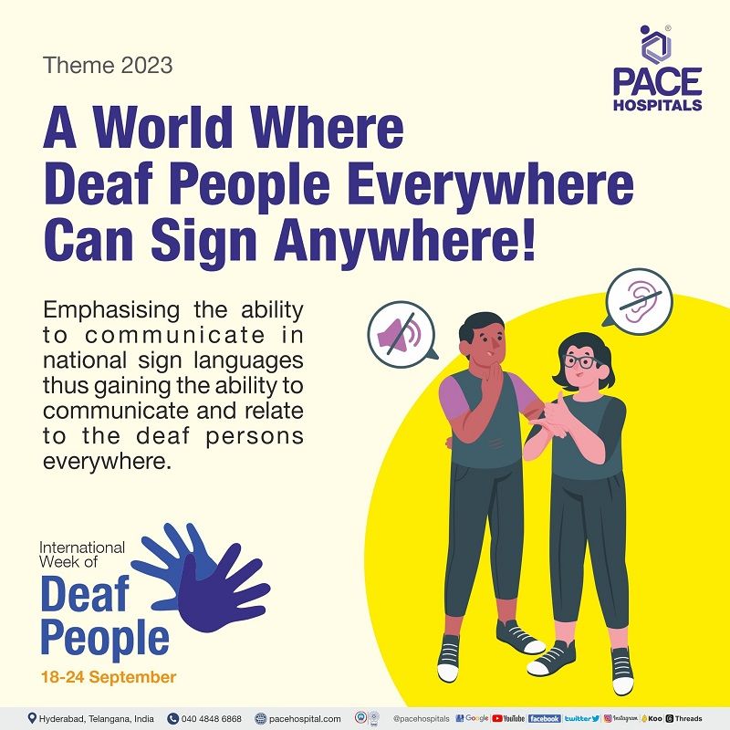 International Week of Deaf People 18-24 Sept 2023 - Importance