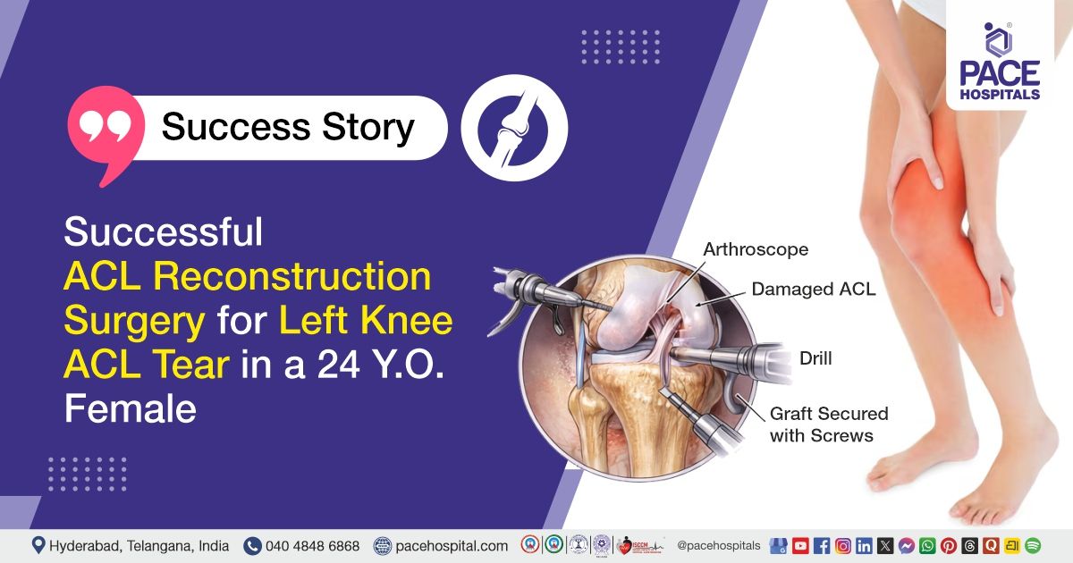 Acl Incision Successful ACL Reconstruction Surgery for Left Knee ACL Tear