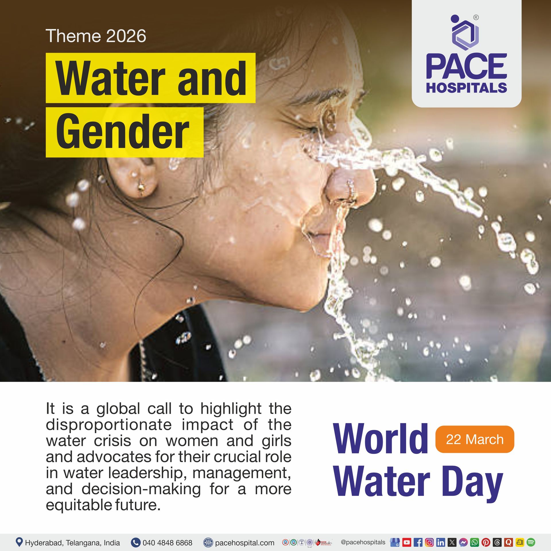 World Water Day 22 March 2026: Theme, History & Importance