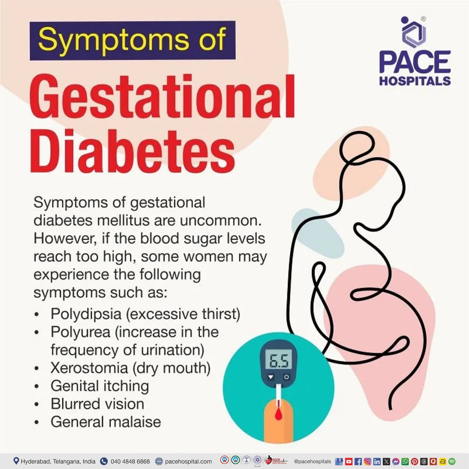 signs and symptoms of gestational diabetes mellitus | symptoms of gestational diabetes in pregnancy