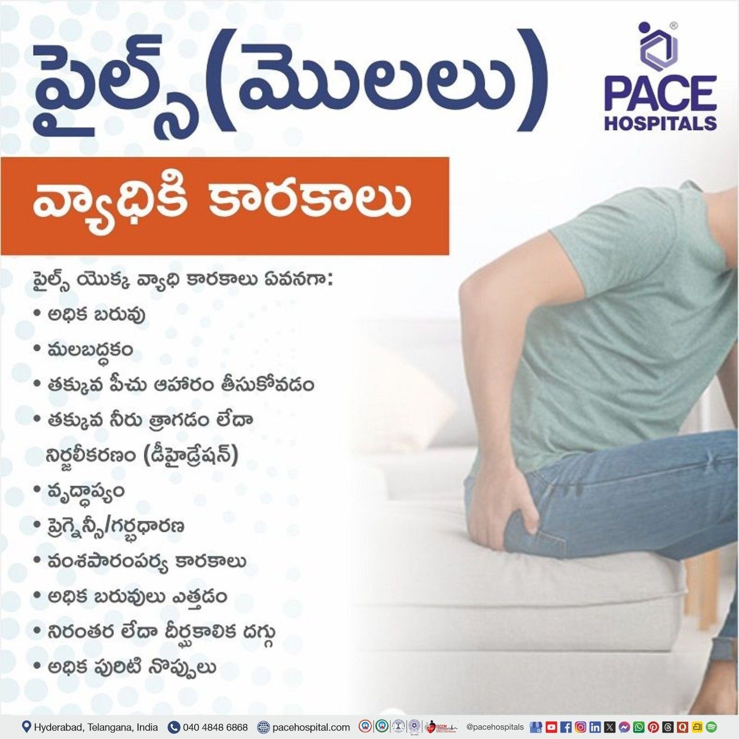 Hemorrhoids (piles) risk factors in telugu | risk factors of Hemorrhoids (piles) in telugu meaning | Causes of Piles | Piles Causes