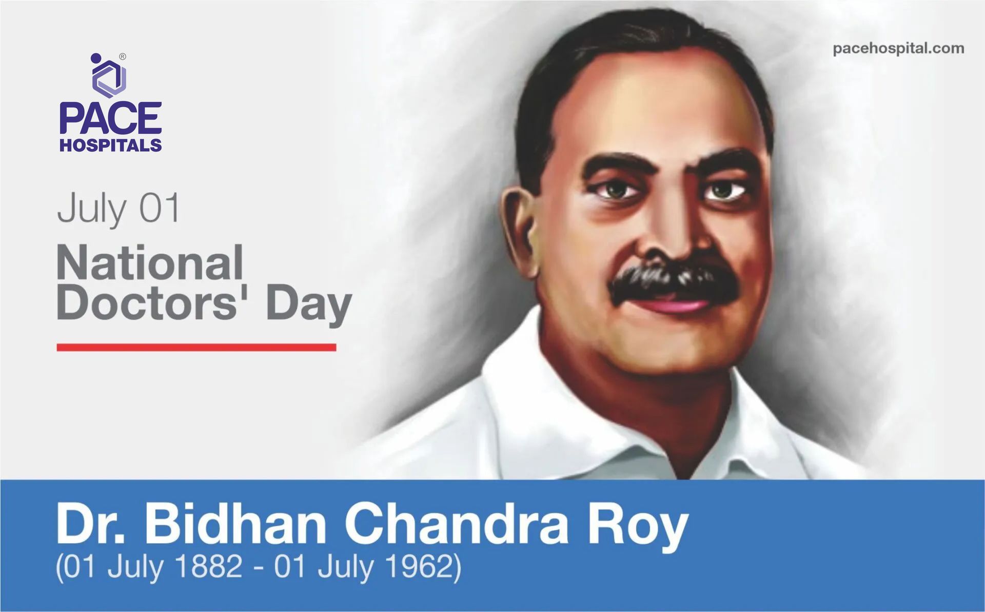 THE BHARAT RATNA - Dr. Bidhan Chandra Roy - National Doctors' Day THE BHARAT RATNA - Dr. Bidhan Chandra Roy - National Doctors' Day