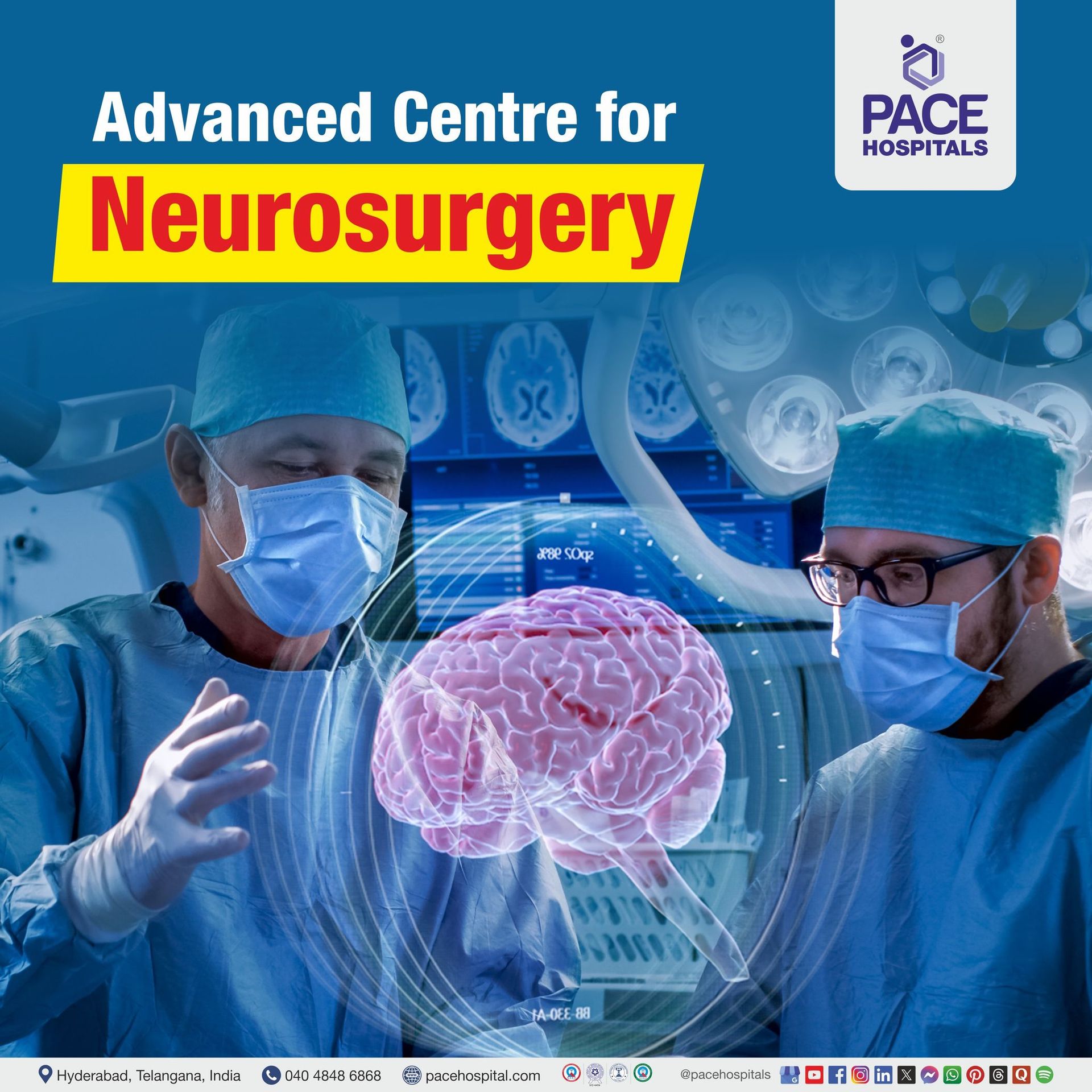 Leading Centre for Neurosurgery in Hyderabad, India best neuro surgery hospitals in hyderabad, telangana | top 10 neurosurgery hospitals in india | hospital for neurosurgery