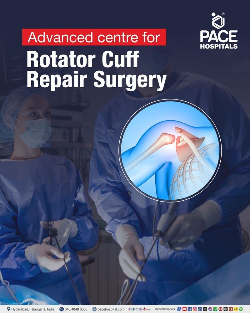 Top Hospital for Rotator Cuff Repair in Hyderabad, India Best Hospital near me for Rotator Cuff Repair Surgery in Hyderabad, India | Advanced Center for Rotator Cuff Repair in Hyderabad in Hyderabad,