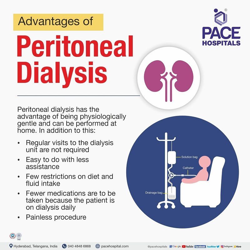 advantages and disadvantages of peritoneal dialysis best peritoneal dialysis centers in hyderabad India | peritoneal dialysis procedure near me | advantages of peritoneal dialysis procedure | advantages of hemodialysis over peritoneal dialysis