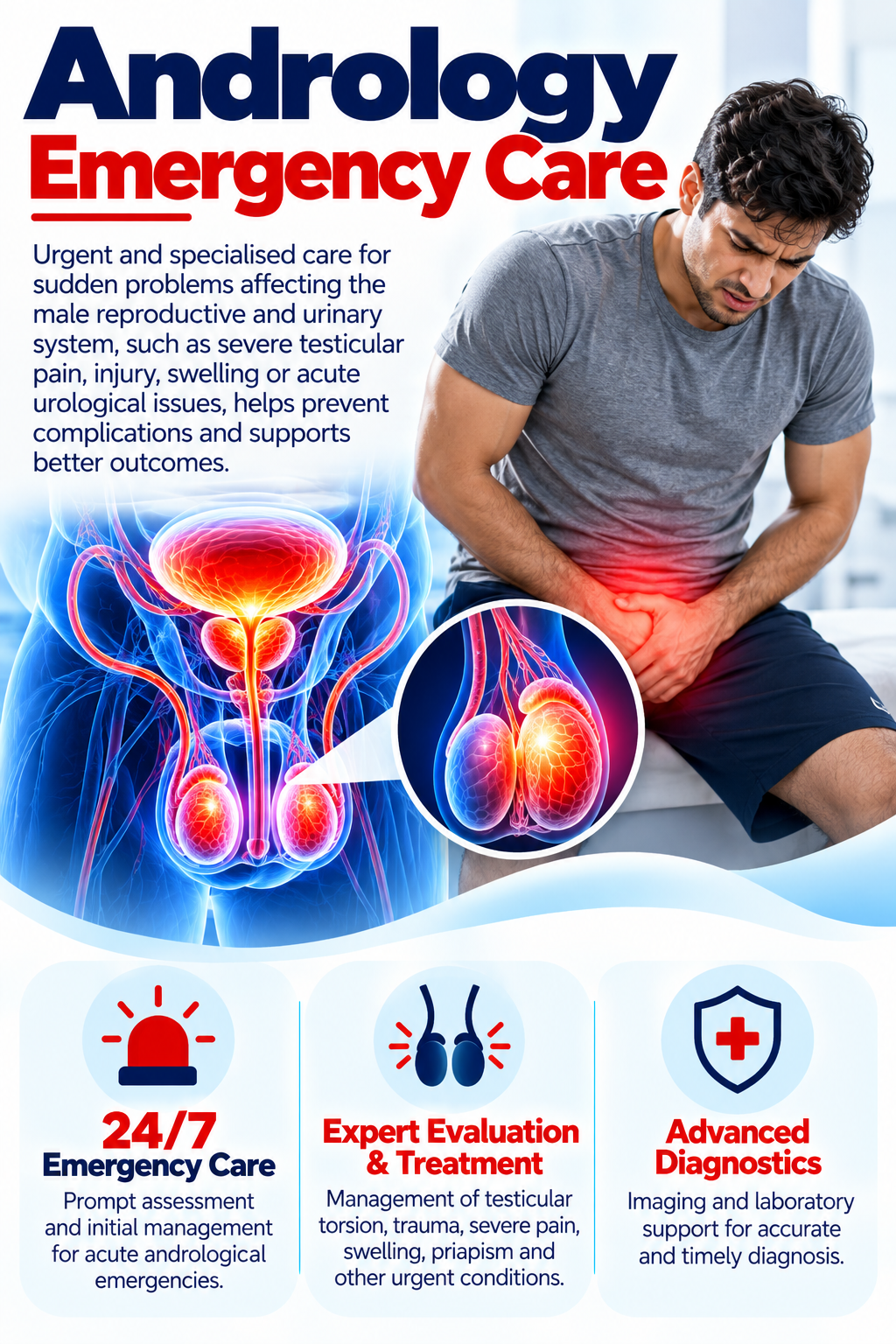 Best Hospital for andrology emergency Treatment in Hyderabad