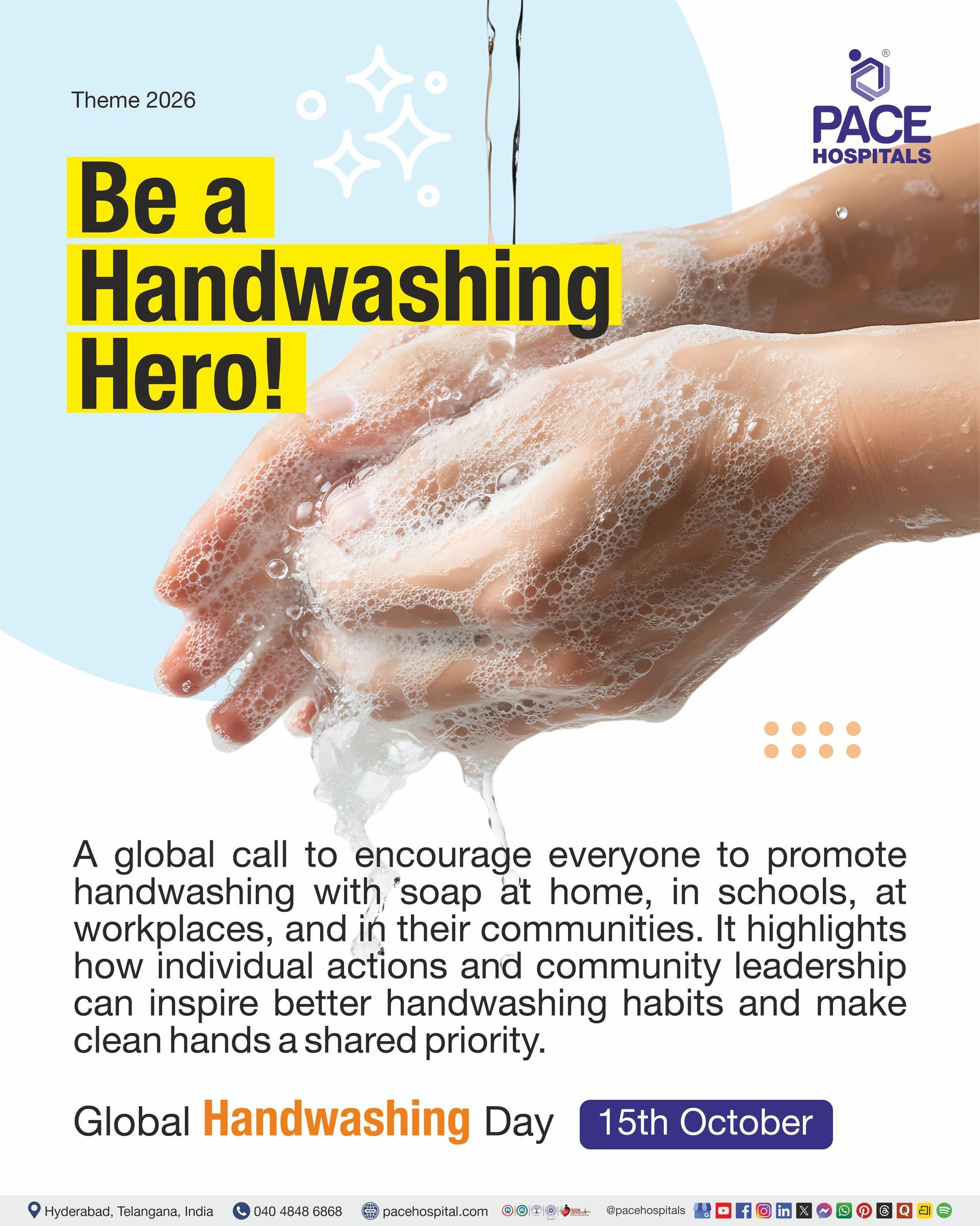 Global Handwashing Day 2026Theme | Theme of Global Handwashing Day 2026 | 