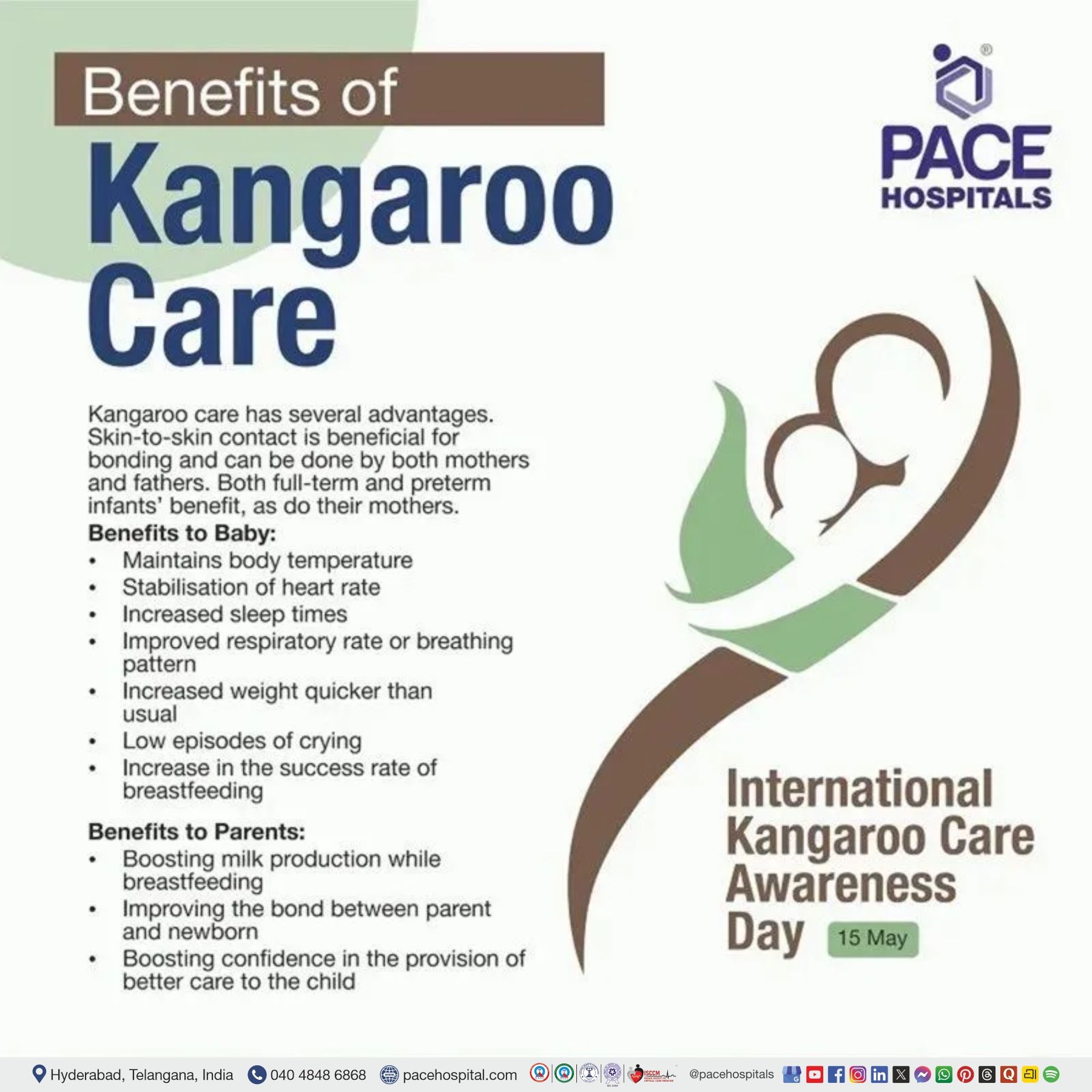 Kangaroo mother care benefits | benefits of kangaroo care | kangaroo care advantages | kangaroo mother care benefits skin to skin