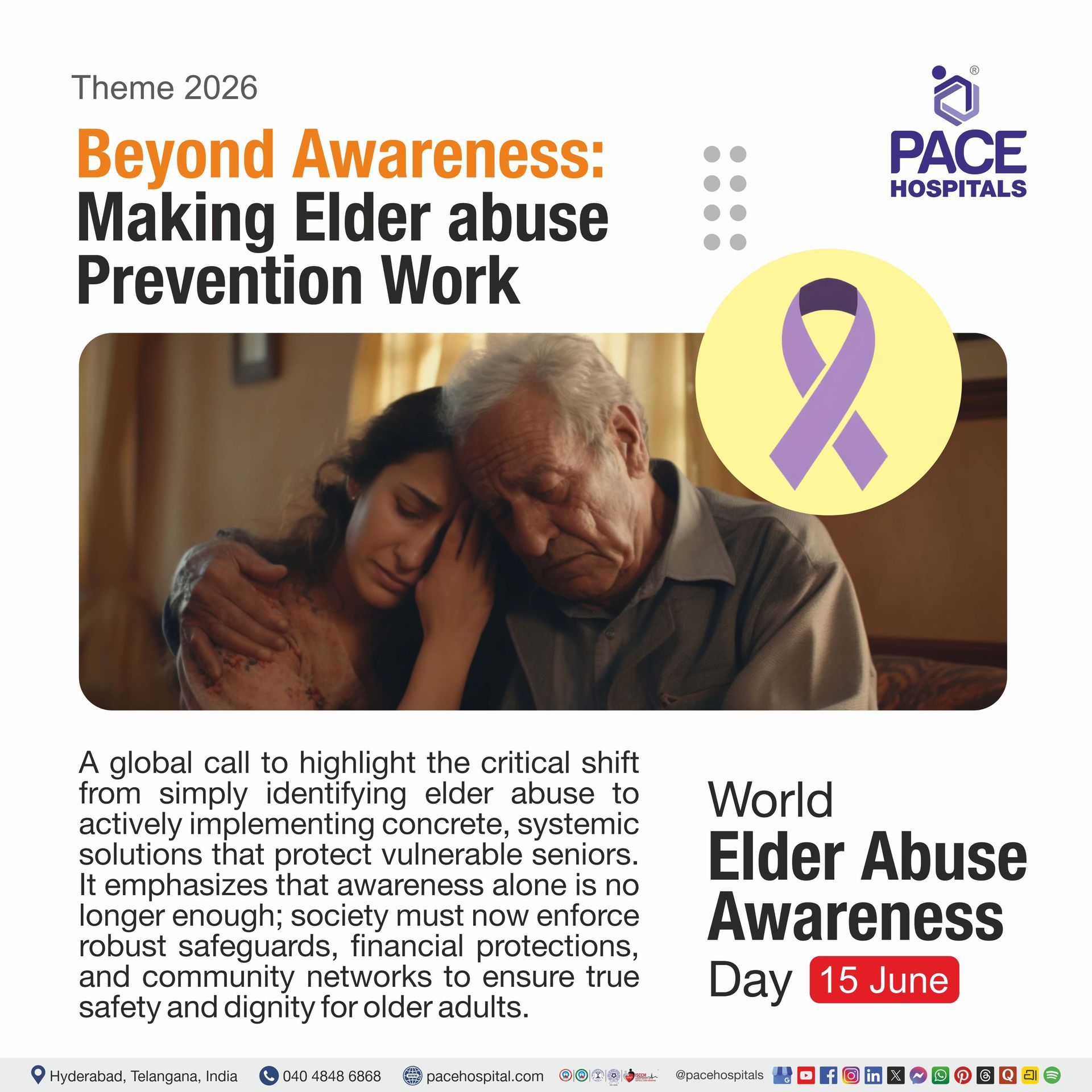 World Elder Abuse Awareness Day Theme 2026 World Elder Abuse Awareness Day 2026 Theme | WEAAD 2026 theme | Theme of World Elder Abuse Awareness Day 2026