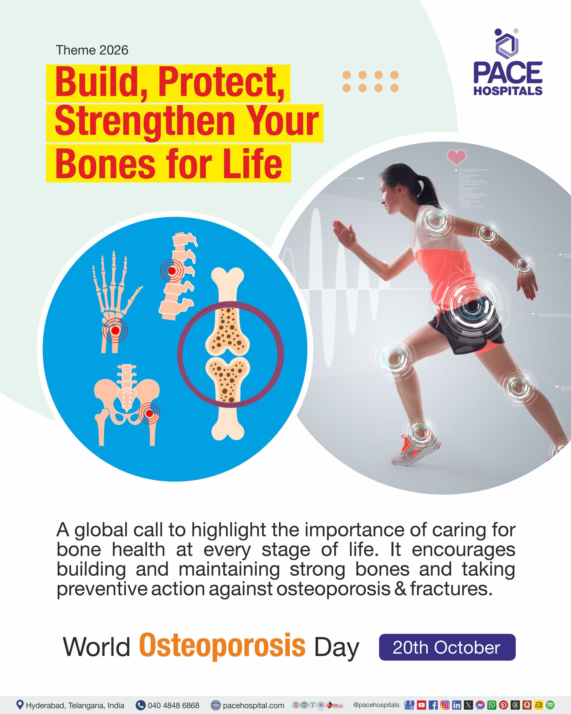World Osteoporosis Day 2026 theme | Theme of World Osteoporosis Day 2026 | Visual showing the theme of World Osteoporosis Day 2026