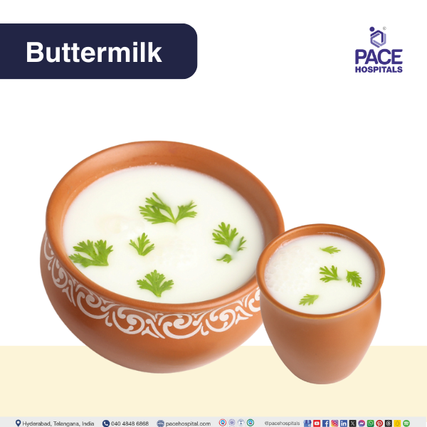 Buttermilk Butter milk - best loose motion remedy