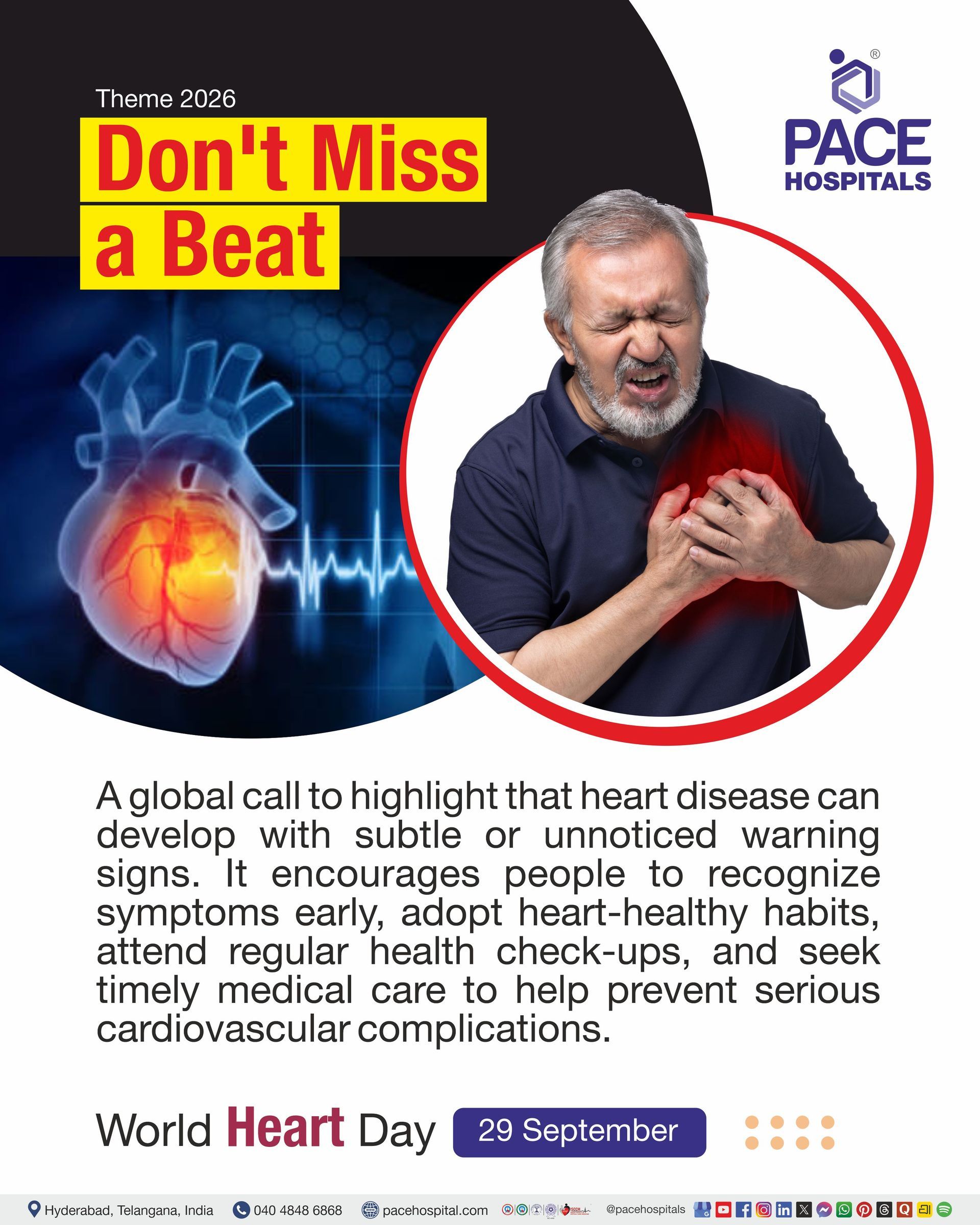 World heart day 2026 theme | Theme of World Heart day 2026 | What is the theme of World Heart day 2026