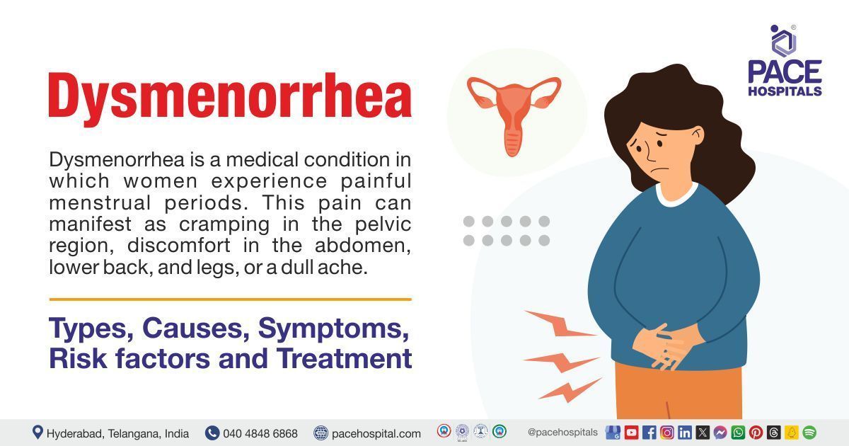 Dysmenorrhea symptoms and cause | Dysmenorrhea treatment in India | dysmenorrhea meaning
