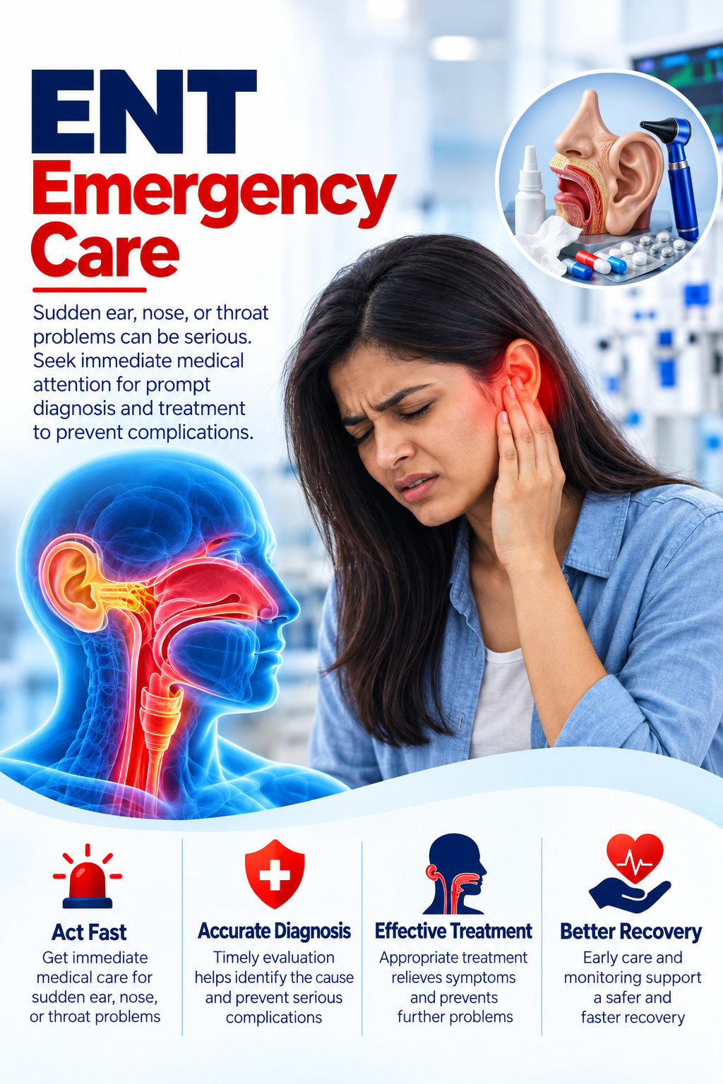 Best Hospital for ENT emergency Treatment in Hyderabad