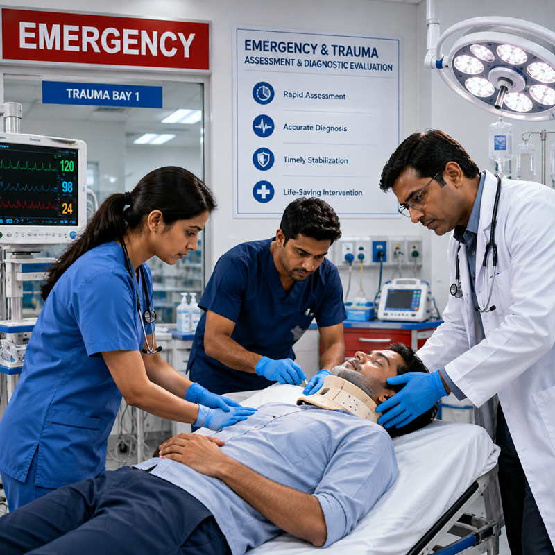 Best Hospital with Emergency Care in Hyderabad, India Best hospital with an emergency department and trauma care