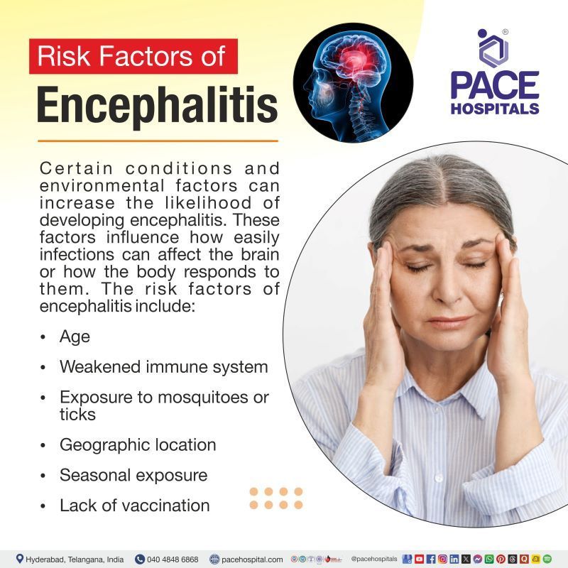 Encephalitis Risk Factors Encephalitis Risk Factors | Risk Factors for Encephalitis