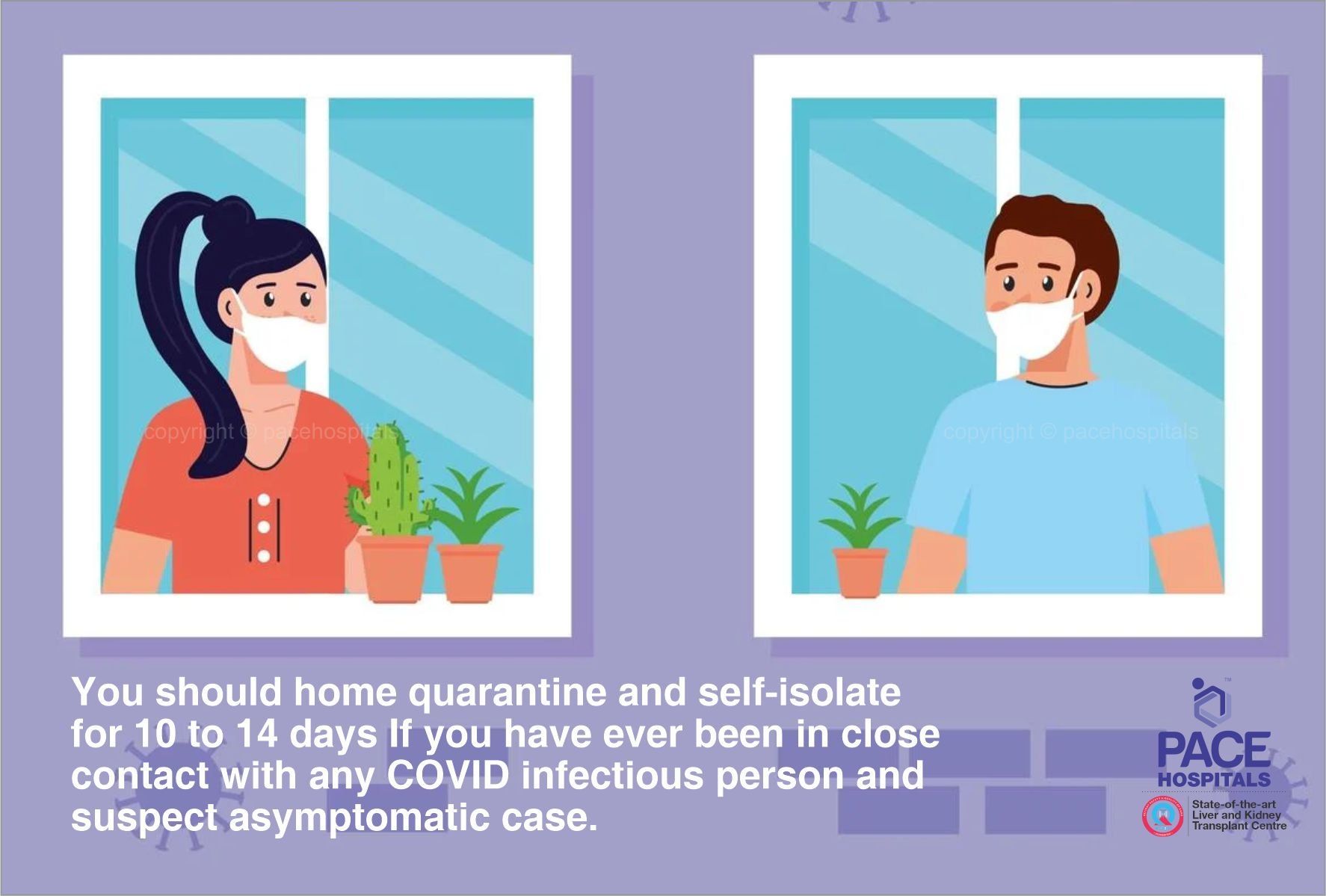 Home quarantine and Self-isolation procedure - Pace Hospitals