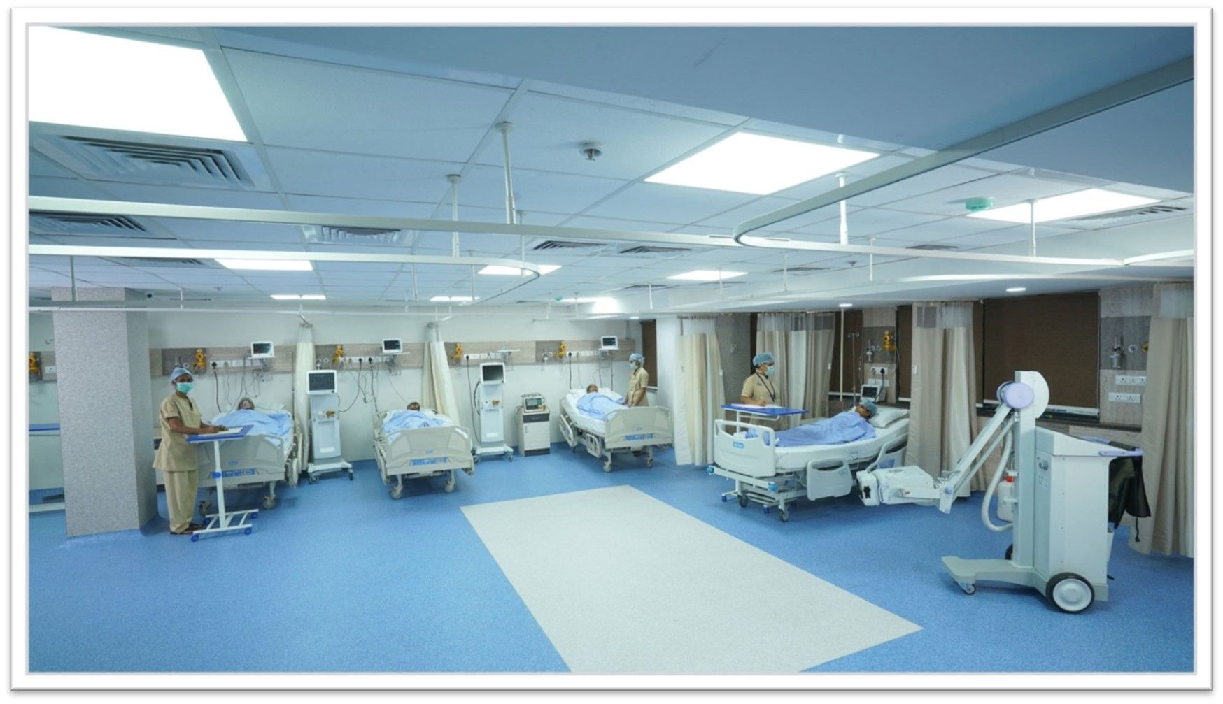 20 bedded Intensive Care Units (Surgical and Medical) 20 bedded Intensive Care Units (Surgical and Medical) at PACE Hospitals, India