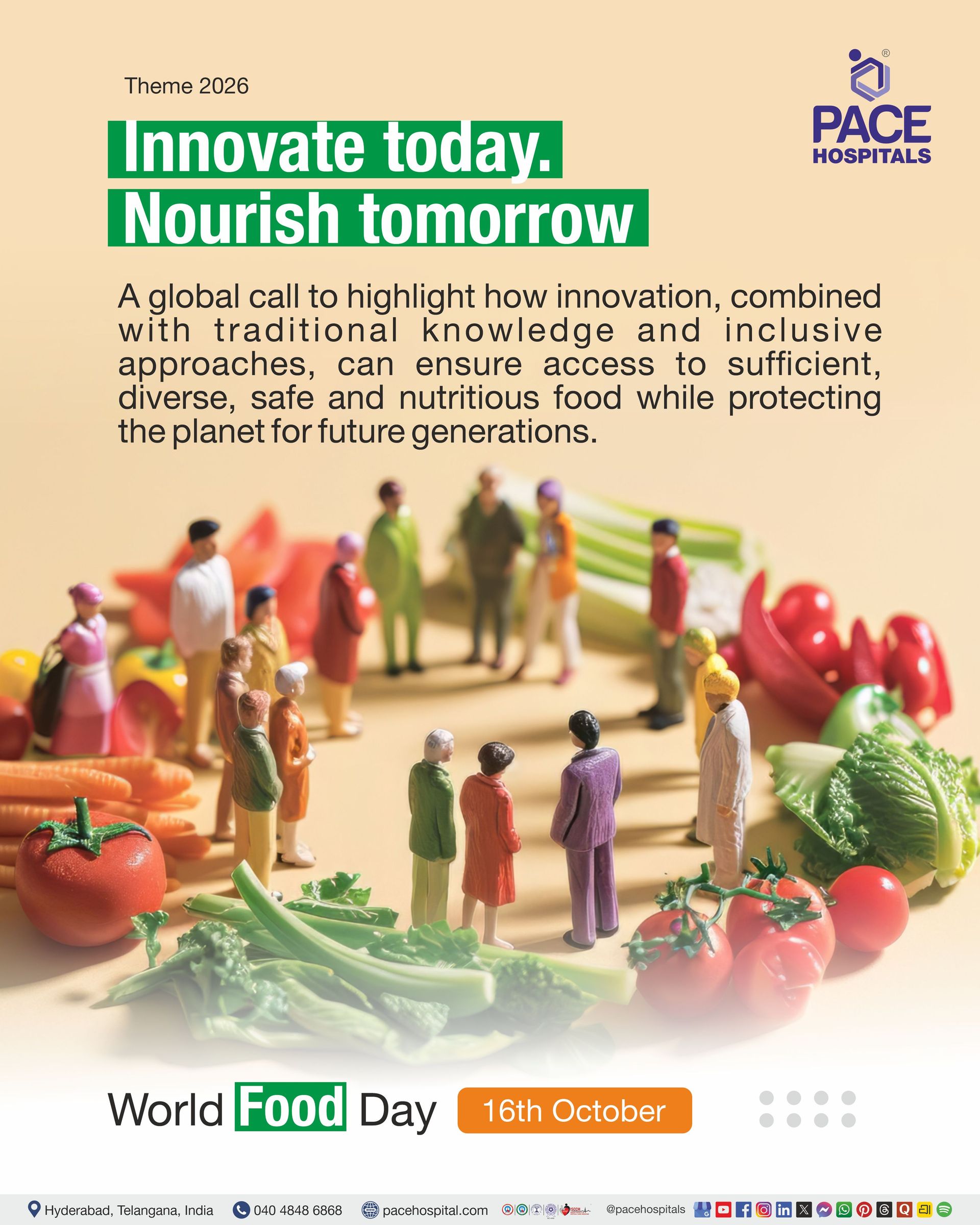 Theme of World Food day 2026 | World Food day 2026 theme | Visual depicting the theme of World food day 2026