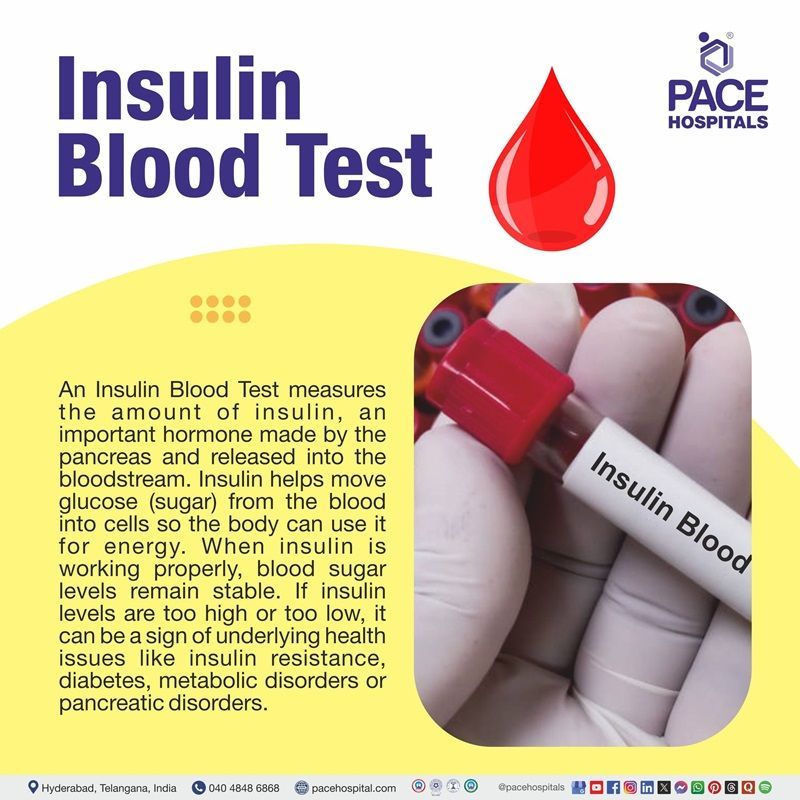 Best Hospital for Insulin Blood Test in Hyderabad, Telangana, India Best Hospital for fasting insulin test in Hyderabad, India | Centre for Insulin blood test in Hyderabad, India