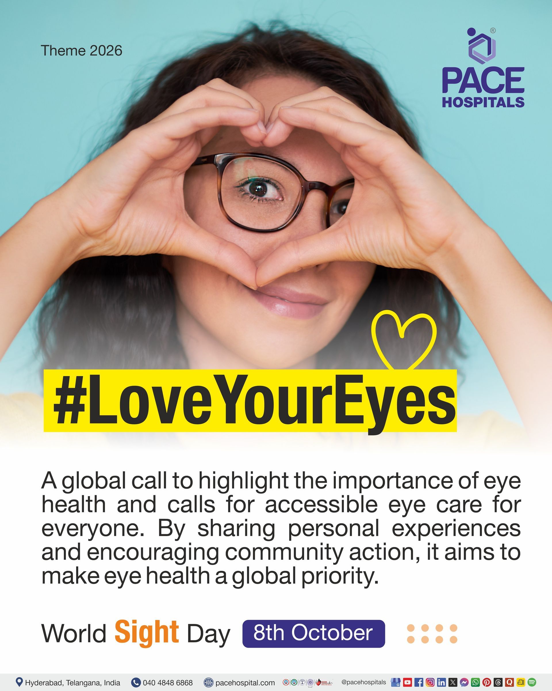 World Sight Day 2026 Theme | Theme of World Sight Day 2026  | Visual narrating the theme of world Sight day 2026