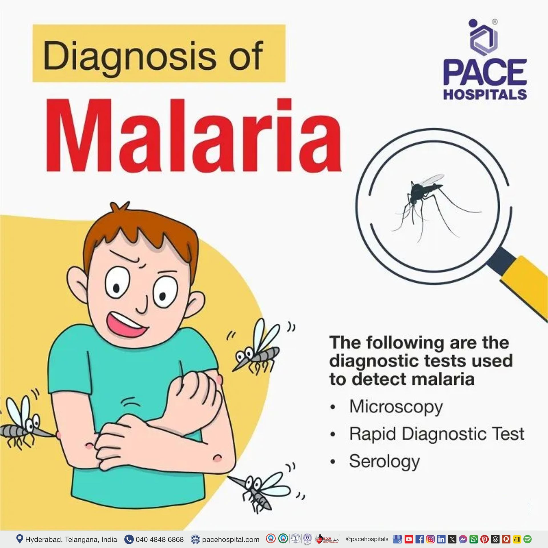 malaria diagnosis | diagnostic test for malaria | laboratory diagnosis of malaria disease | malaria diagnosis and treatment