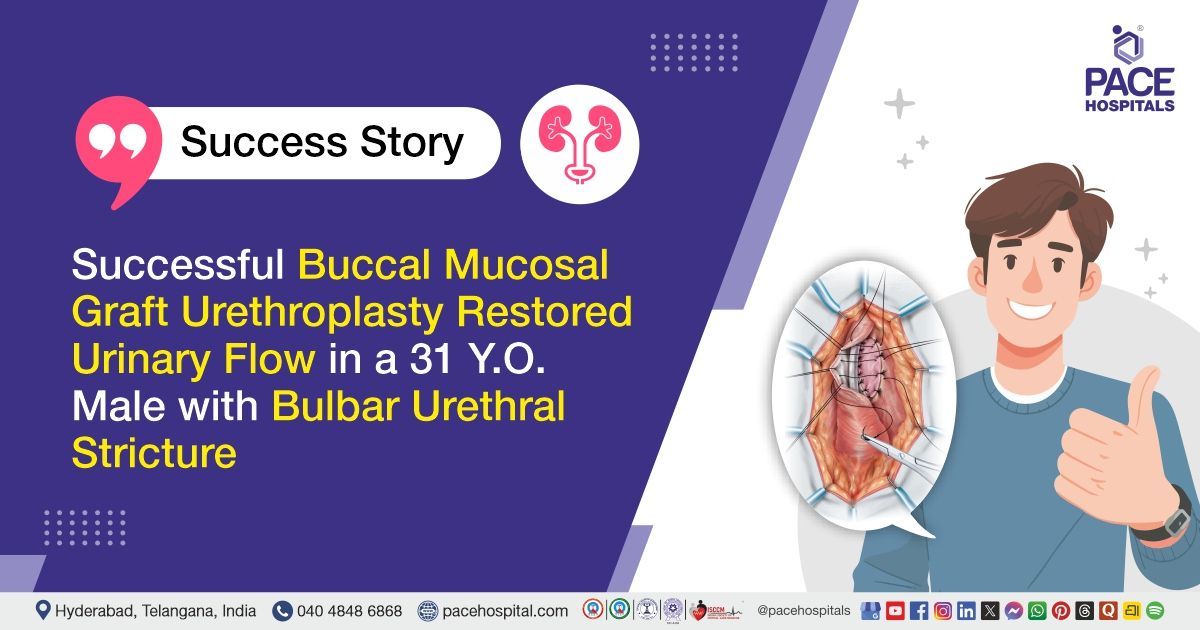Case study of a patient treated with BMGU for bulbar urethral stricture & chronic urinary retention