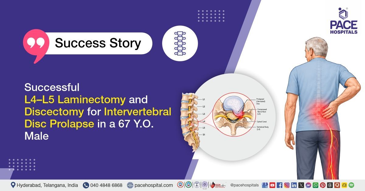 Successful L4–L5 Laminectomy and Discectomy for Intervertebral Disc Prolapse for PACE Hospitals