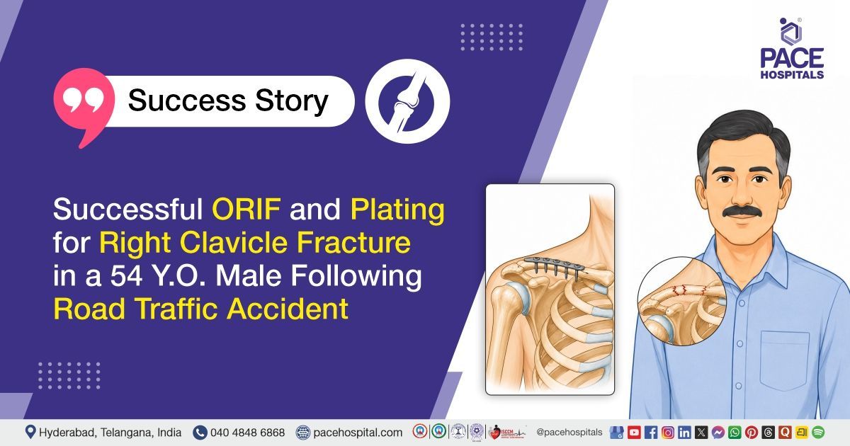 Successful ORIF and Plating for Right Clavicle Fracture Treatment at PACE Hospitals