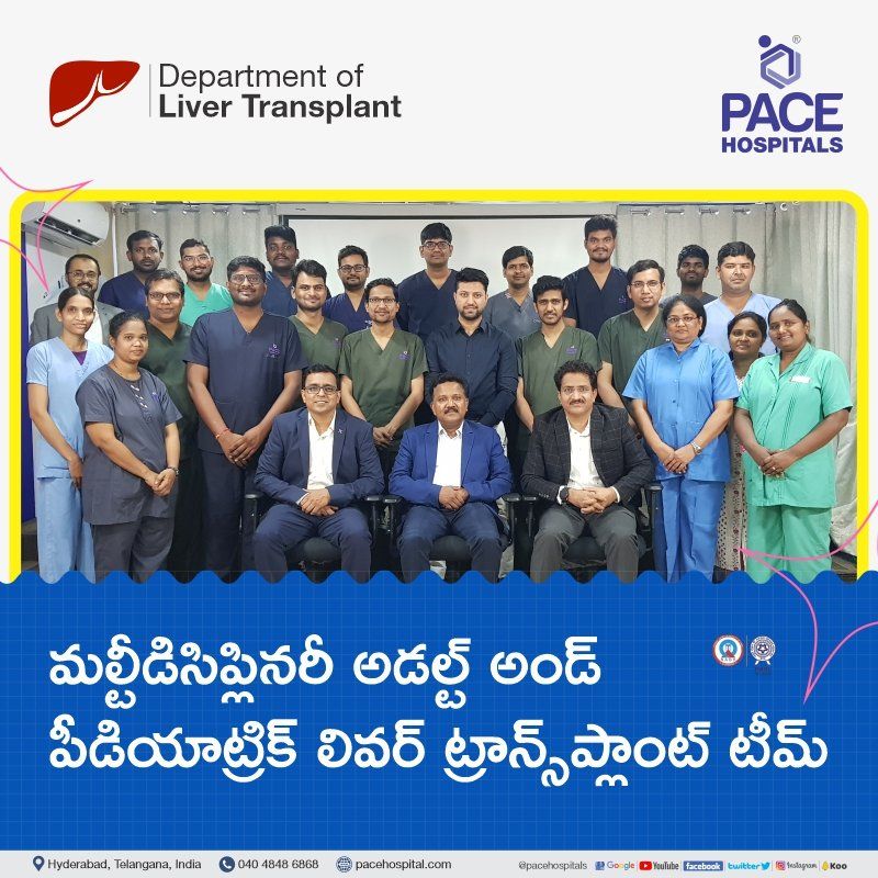Best liver transplant surgery hospital in India | Pediatric Liver Transplant Team in Hyderabad