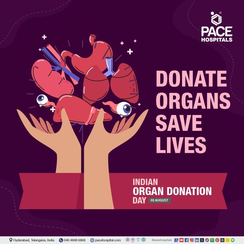 organ donation poster | how to donate organs | importance of organ donation | organ donation information in India, PACE Hospitals
