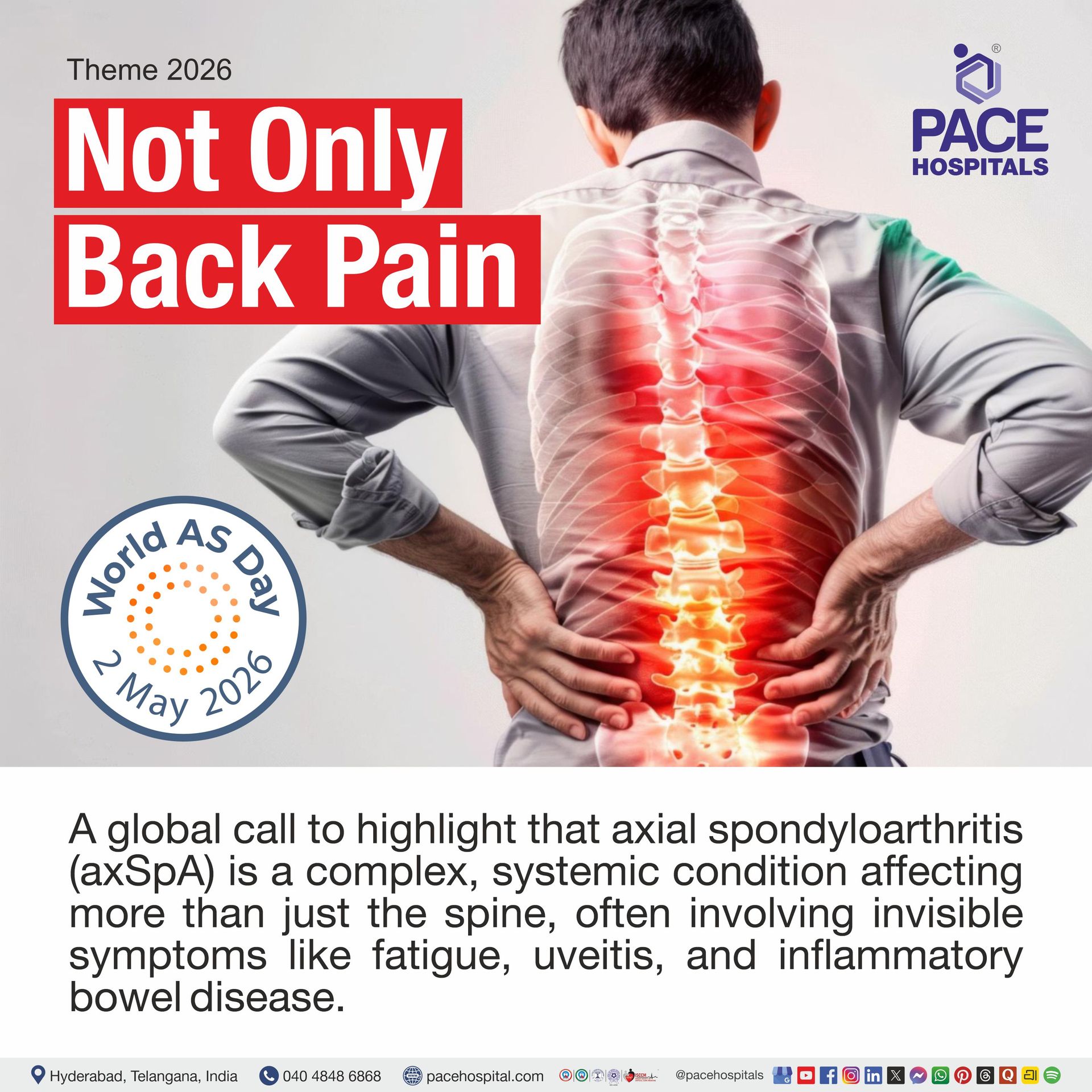 World Ankylosing Spondylitis Day Theme 2026 World ankylosing spondylitis day 2026 | theme of World ankylosing spondylitis day 2026