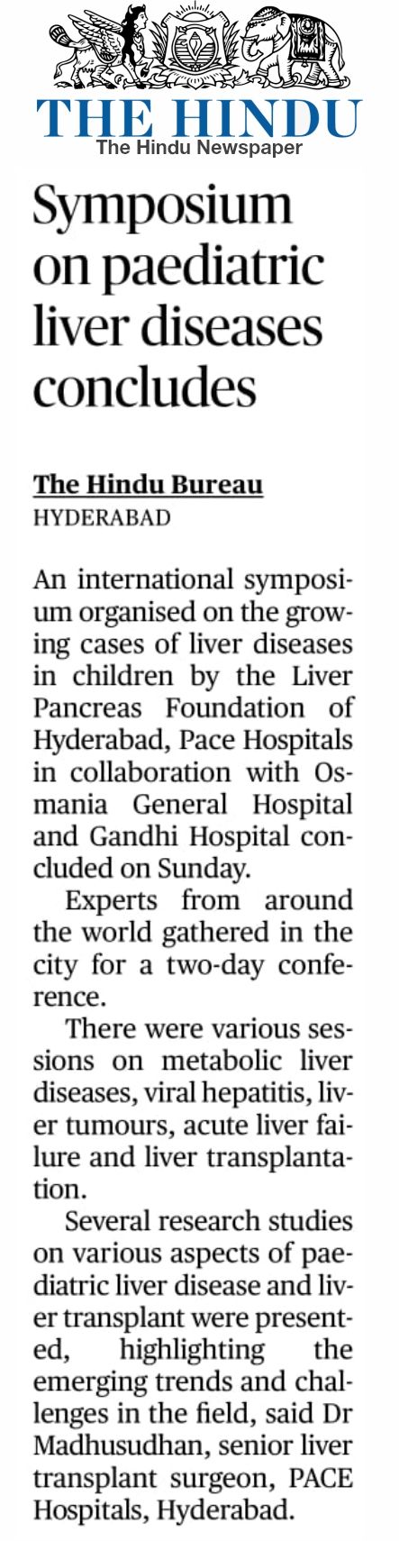 PLDT 2023 - The Hindu News Paper