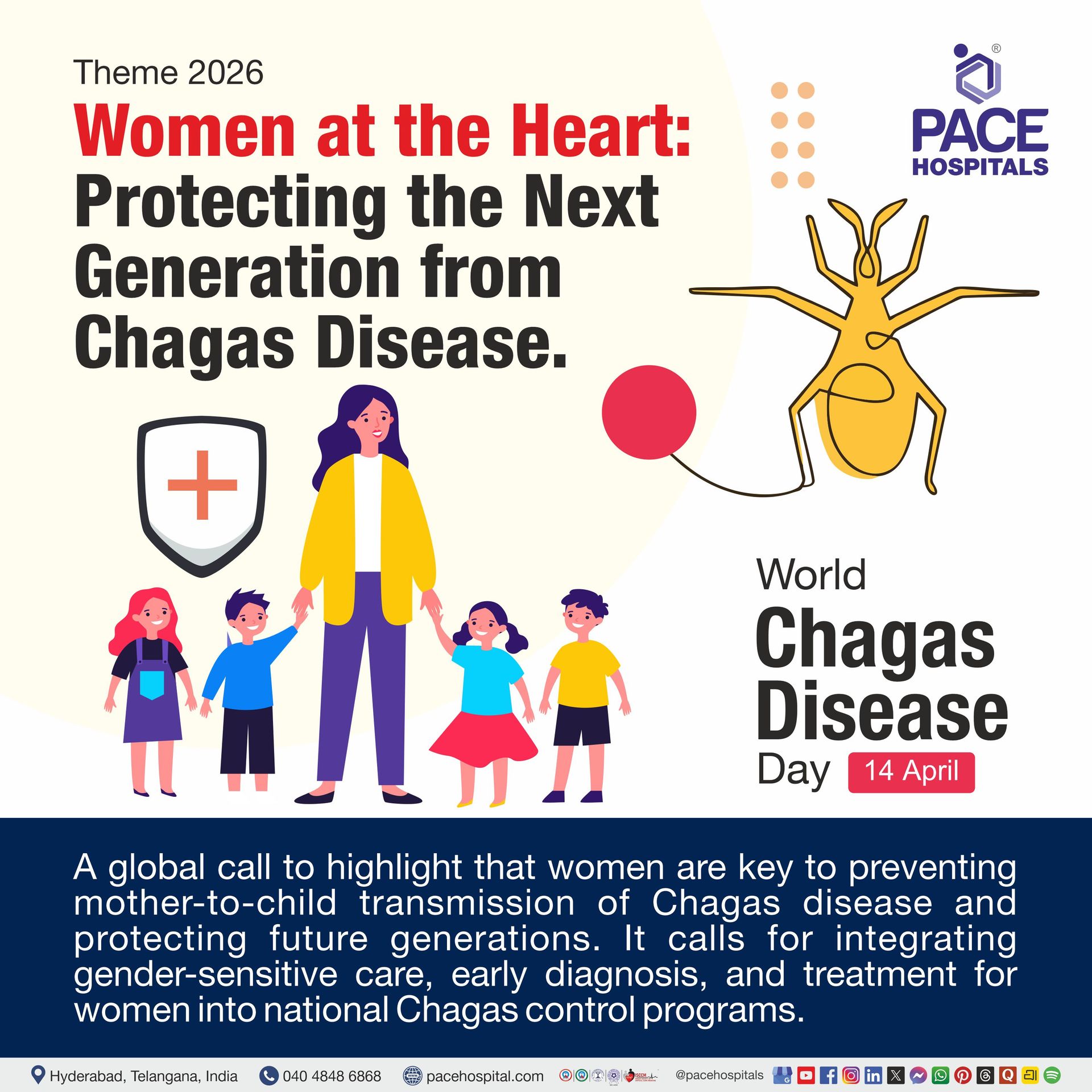 World Chagas Disease Day 2026 Theme |  theme of world chagas disease day 2026 | what is the theme of world chagas disease day 2026
