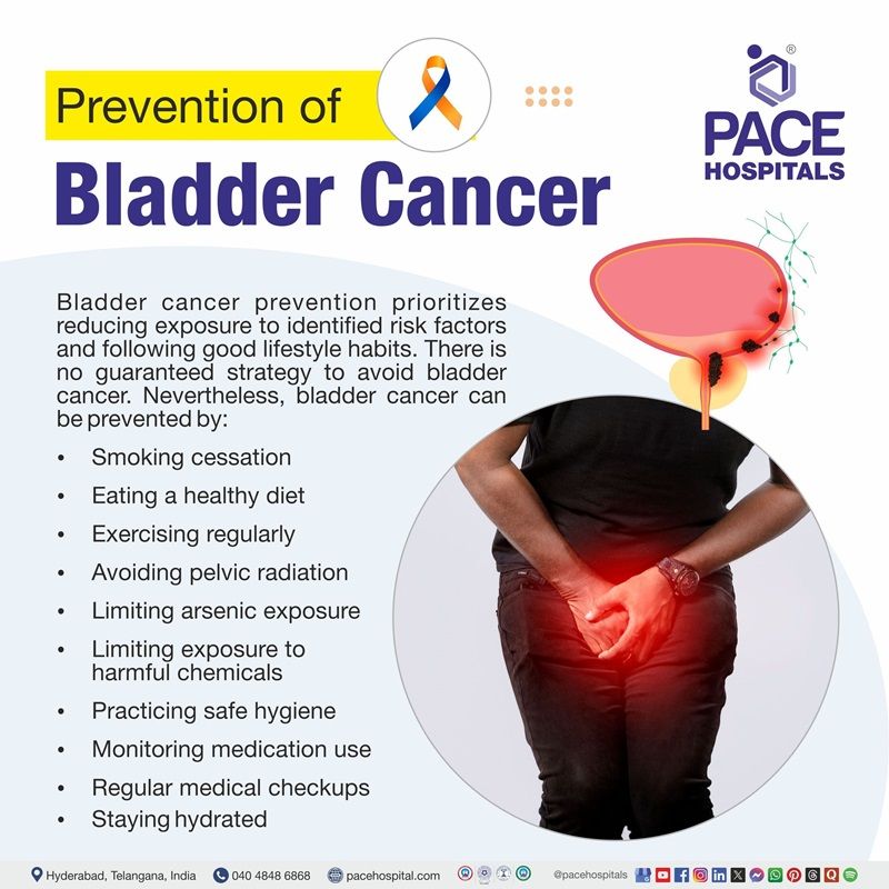 Bladder cancer preventions bladder cancer prevention | visual depicting how to prevent bladder cancer