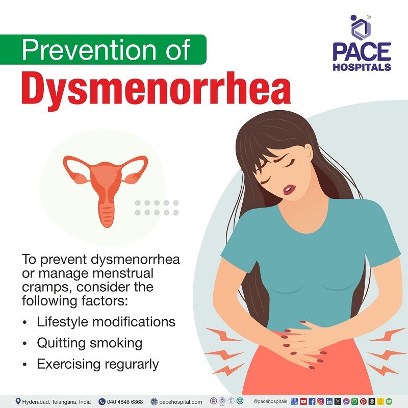 Dysmenorrhea preventions dysmenorrhea prevention | dysmenorrhea treatment and prevention | how to prevent dysmenorrhea | prevention of dysmenorrhea | Visual suggesting the preventive measures of dysmenorrhea