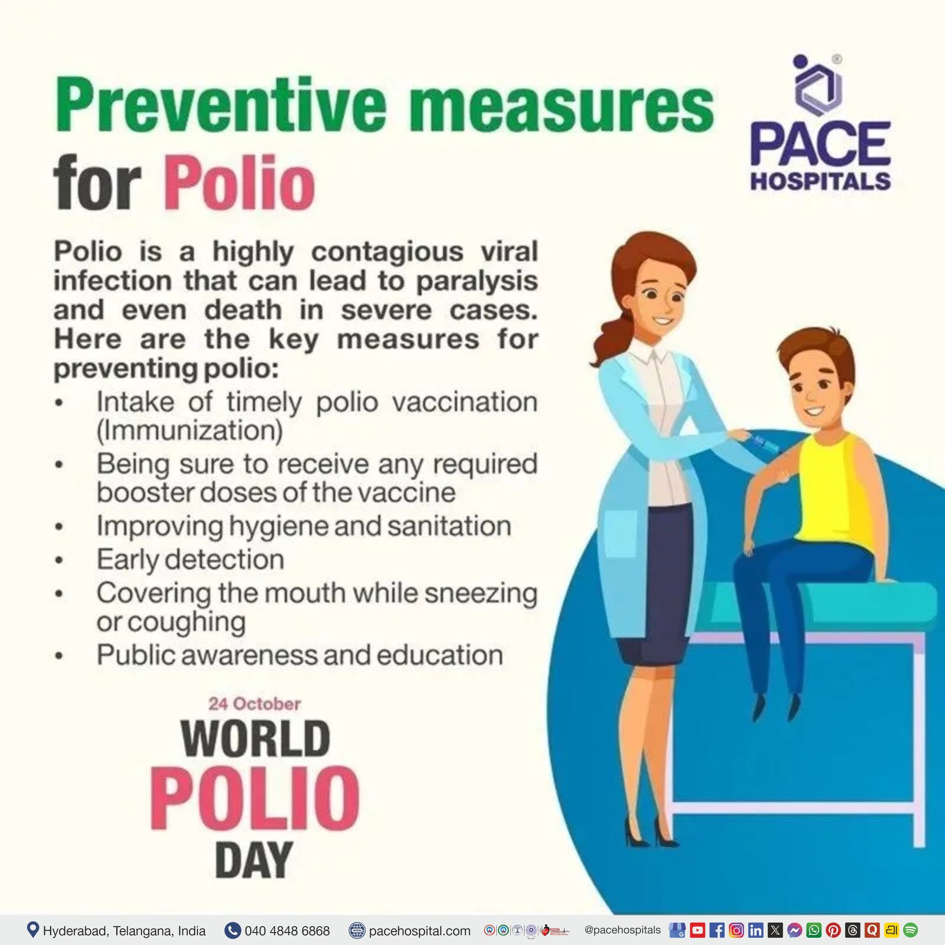 Preventive Measures for Polio, Preventive Measures for Polio 2026