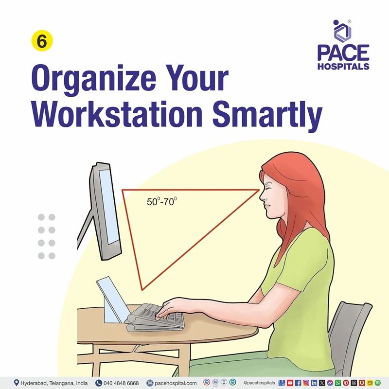 Proper sitting ergonomics to prevent back and neck pain