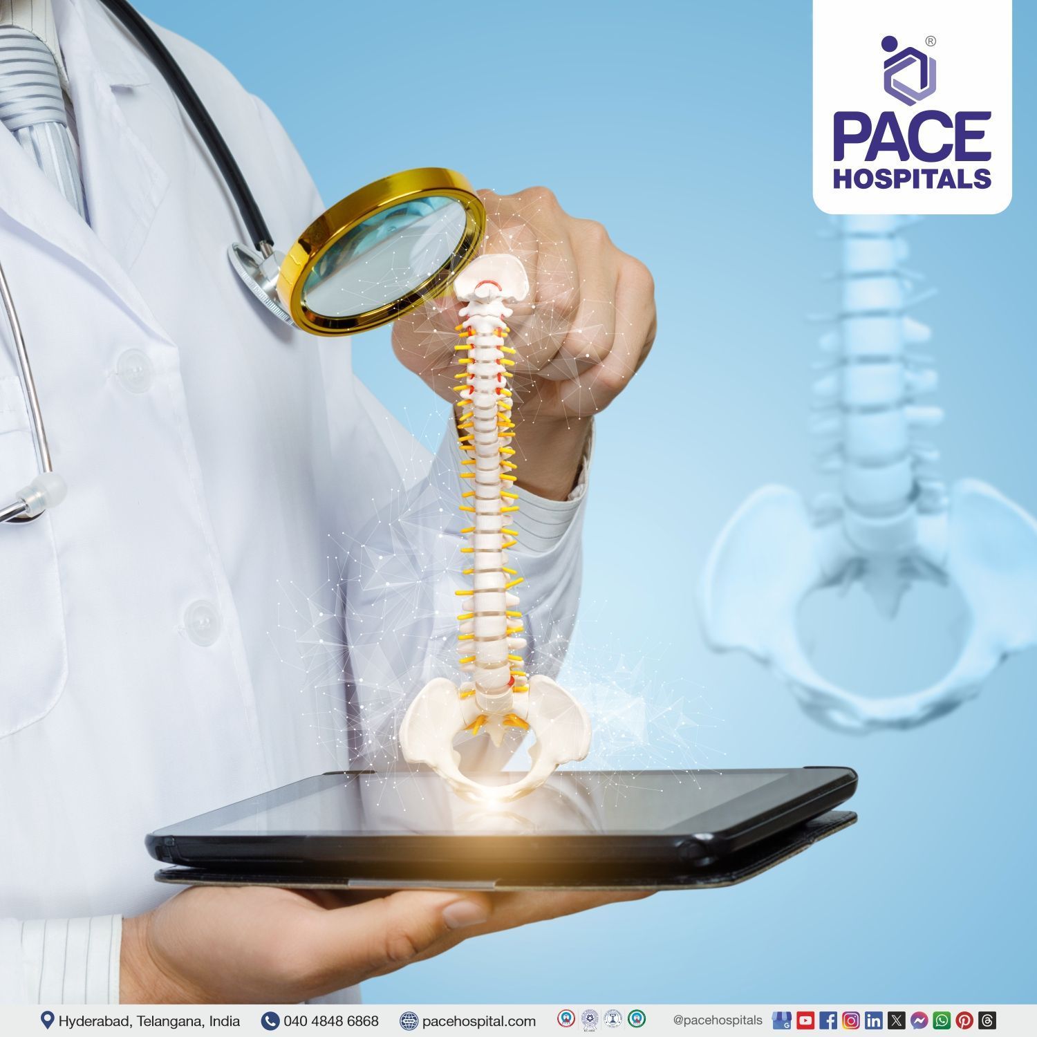Diagnostic Tests and Procedures for all Orthopedic Diseases and Disorders Endoscopic spine surgery in hyderabad | Spinal cord injury diagnosis in Hyderabad | minimally invasive spine surgery procedures | orthopedic spine surgery procedures in India