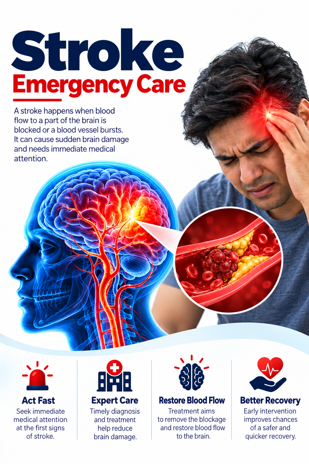 Best Hospital for Stroke emergency Treatment in Hyderabad