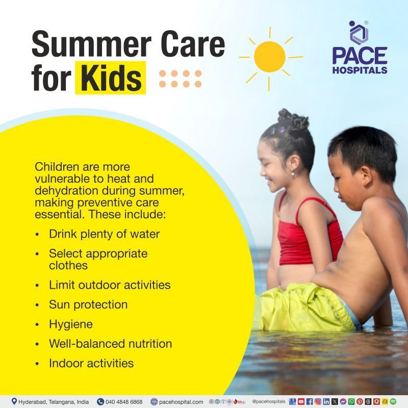Summer Care Tips for Kids | Child Care During Summer | Kids Summer Safety