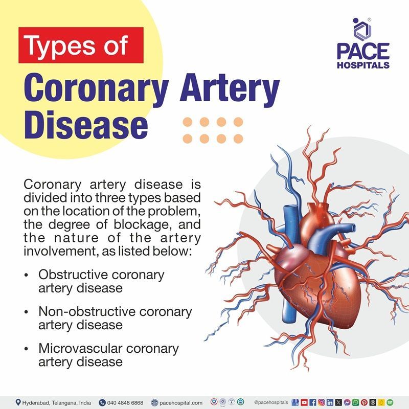Coronary artery disease types coronary artery disease types | types of coronary artery disease | different types of coronary artery disease | what are the types of coronary artery disease