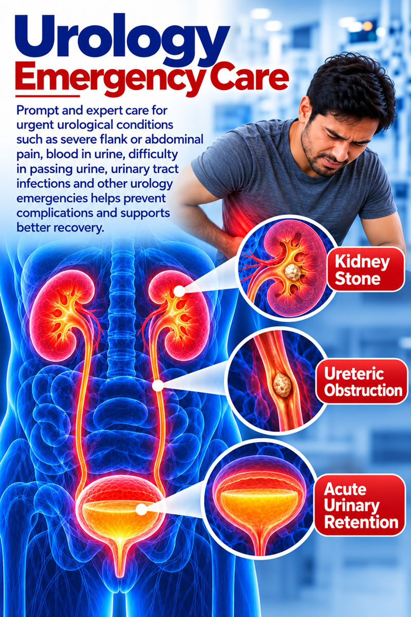 Urological Emergency Care Best Hospital for urological emergency Treatment in Hyderabad