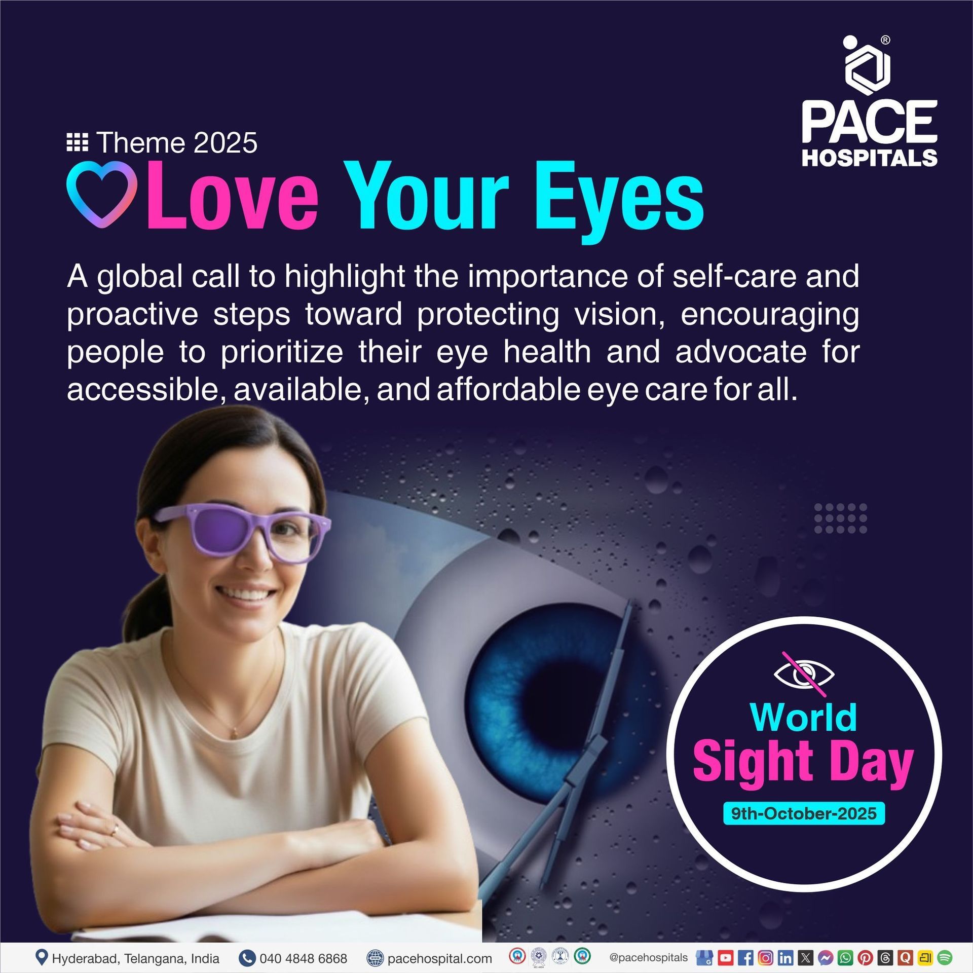 World Sight Day 2025 Theme | Theme of World Sight Day 2025  | Visual narrating the theme of world Sight day 2025
