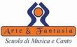 logo arte e fantasia scuola di musica e canto