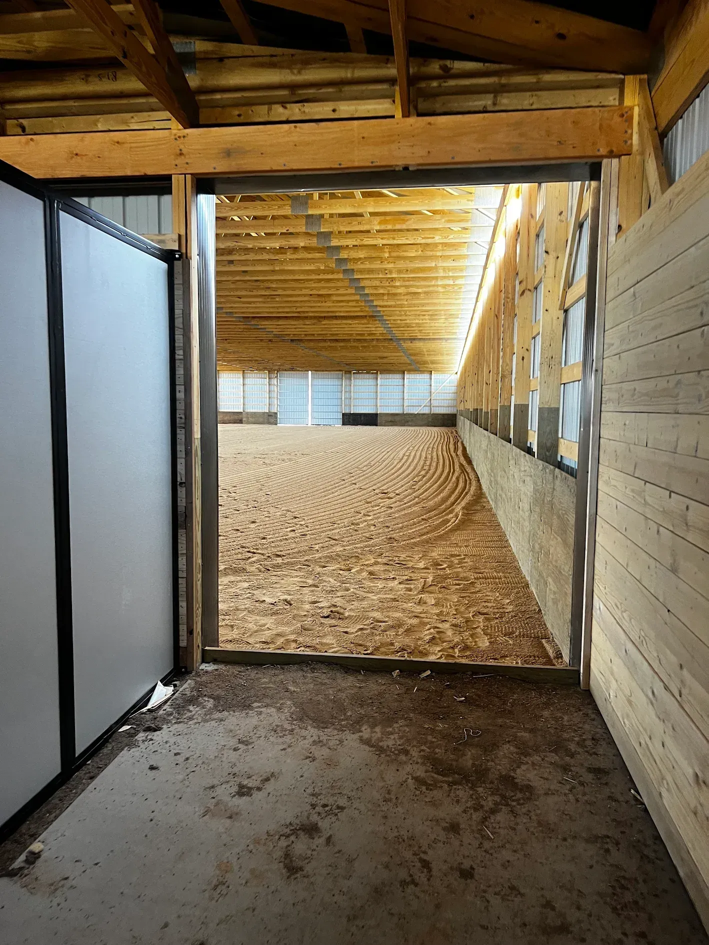 Horse Arena Interior, Colorado