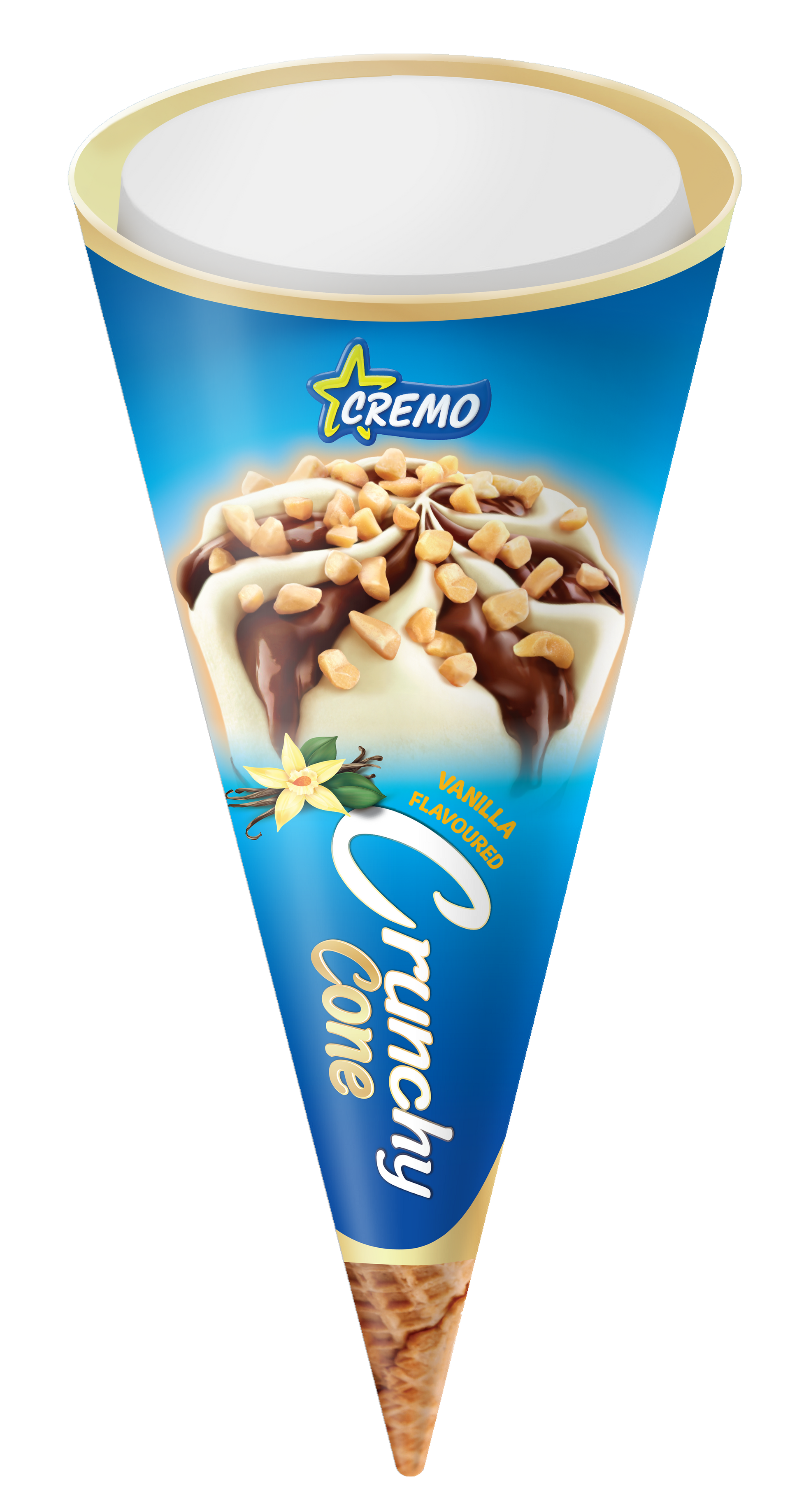 ครันชี่ โคน คลาสสิค วานิลลา | Crunchy Cone Classic | Ice cream Cremo