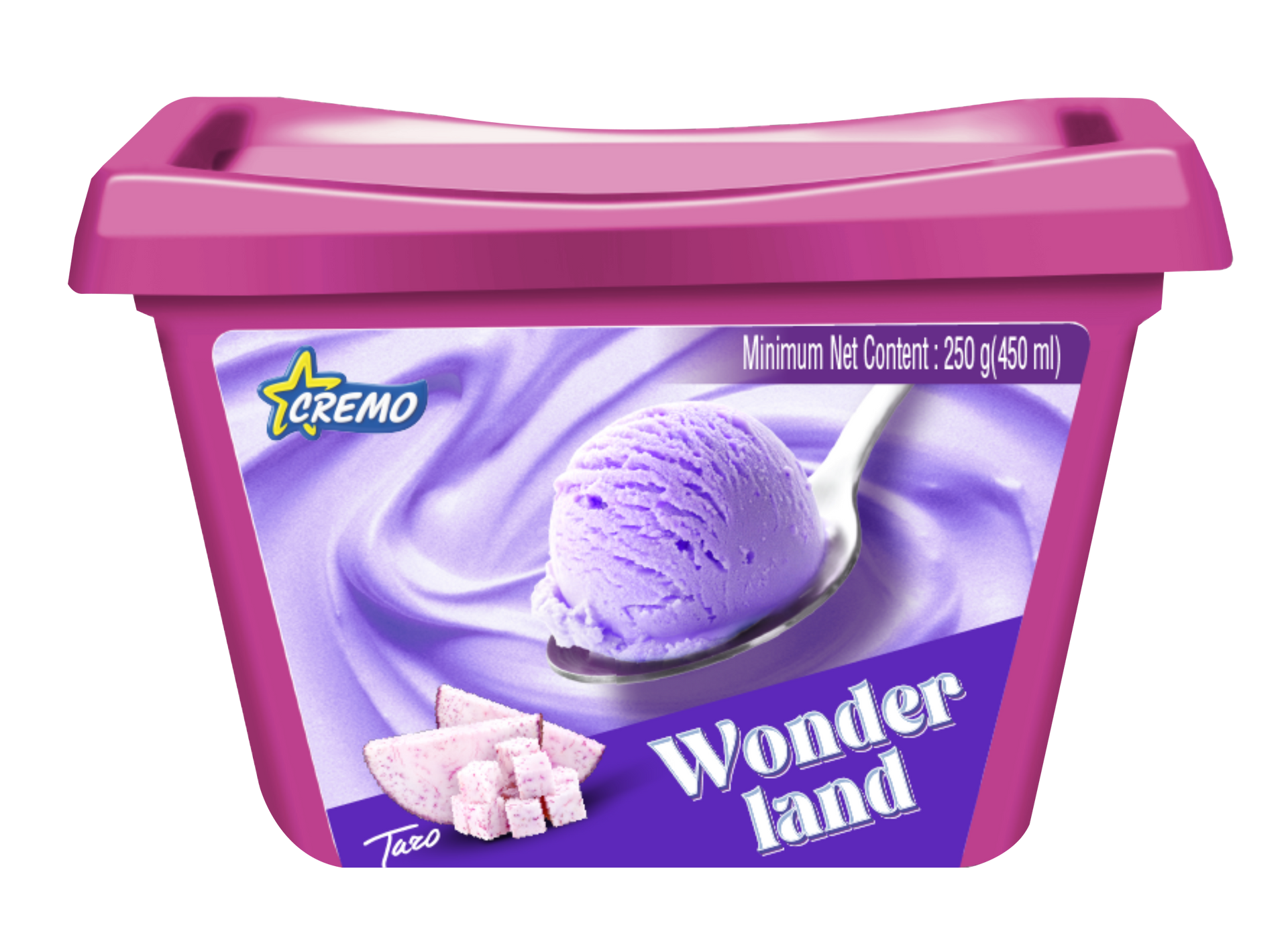 ครีโม วันเดอร์แลนด์ เผือก | Wonderland | Ice cream Cremo